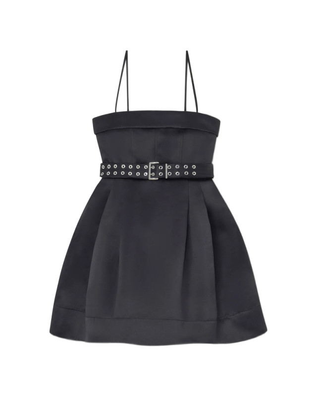 [GANNI] Sleeveless dress SS26 A1030437  099