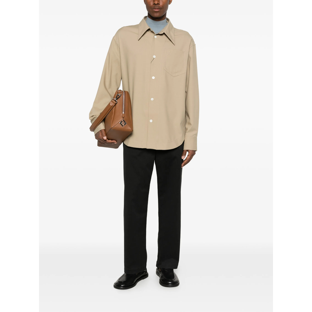 [Ami Paris] Shirts Long Sleeve SS26 USH808.WV0194  A036
