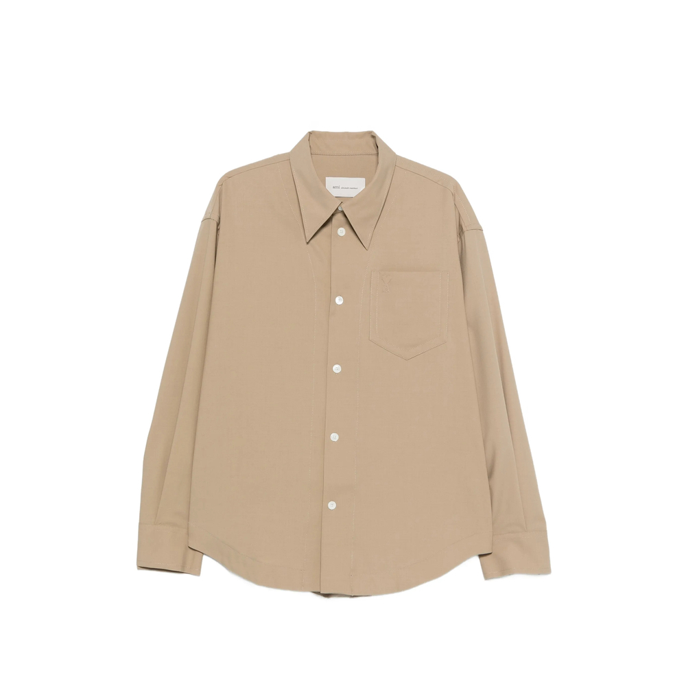 [Ami Paris] Shirts Long Sleeve SS26 USH808.WV0194  A036