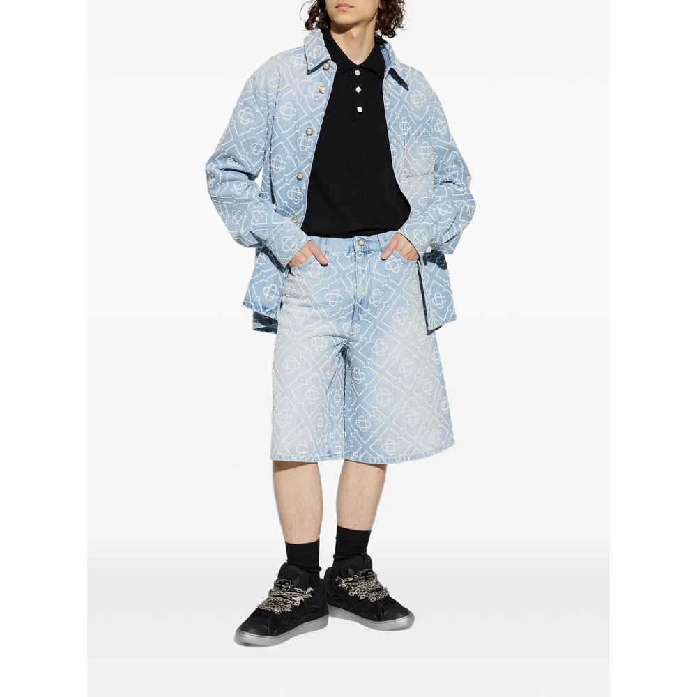 [Casablanca] Shorts SS26 SS26-TR-425 02 PEARL