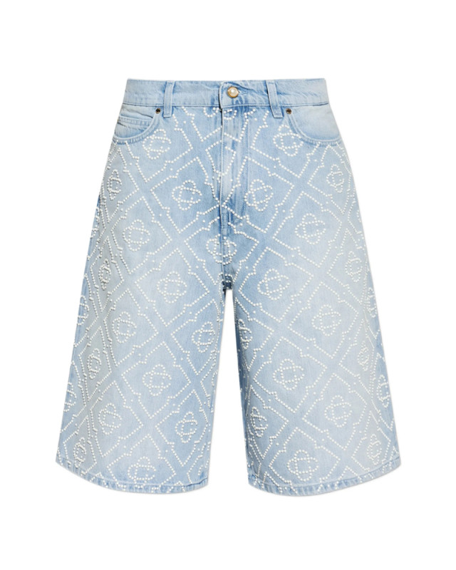 [Casablanca] Shorts SS26 SS26-TR-425 02 PEARL