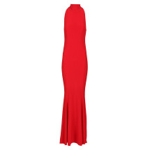 [Norma Kamali] Sleeveless dress FW25 KK2253PLB14946TIGER RED