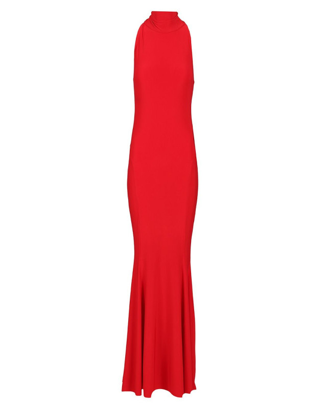 [Norma Kamali] Sleeveless dress FW25 KK2253PLB14946TIGER RED