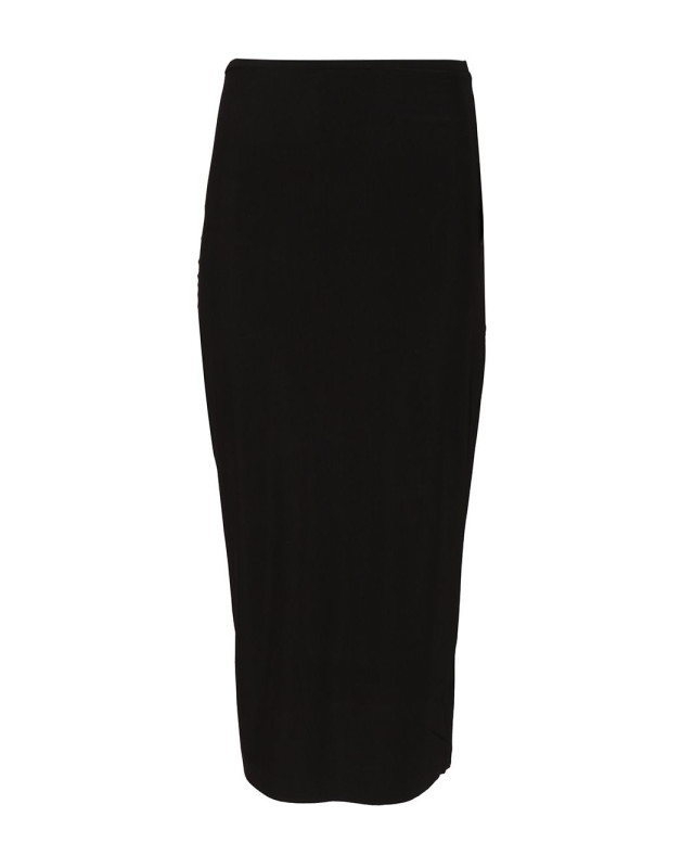[Norma Kamali] Long skirt FW25 KK225SPLQ70001BLACK