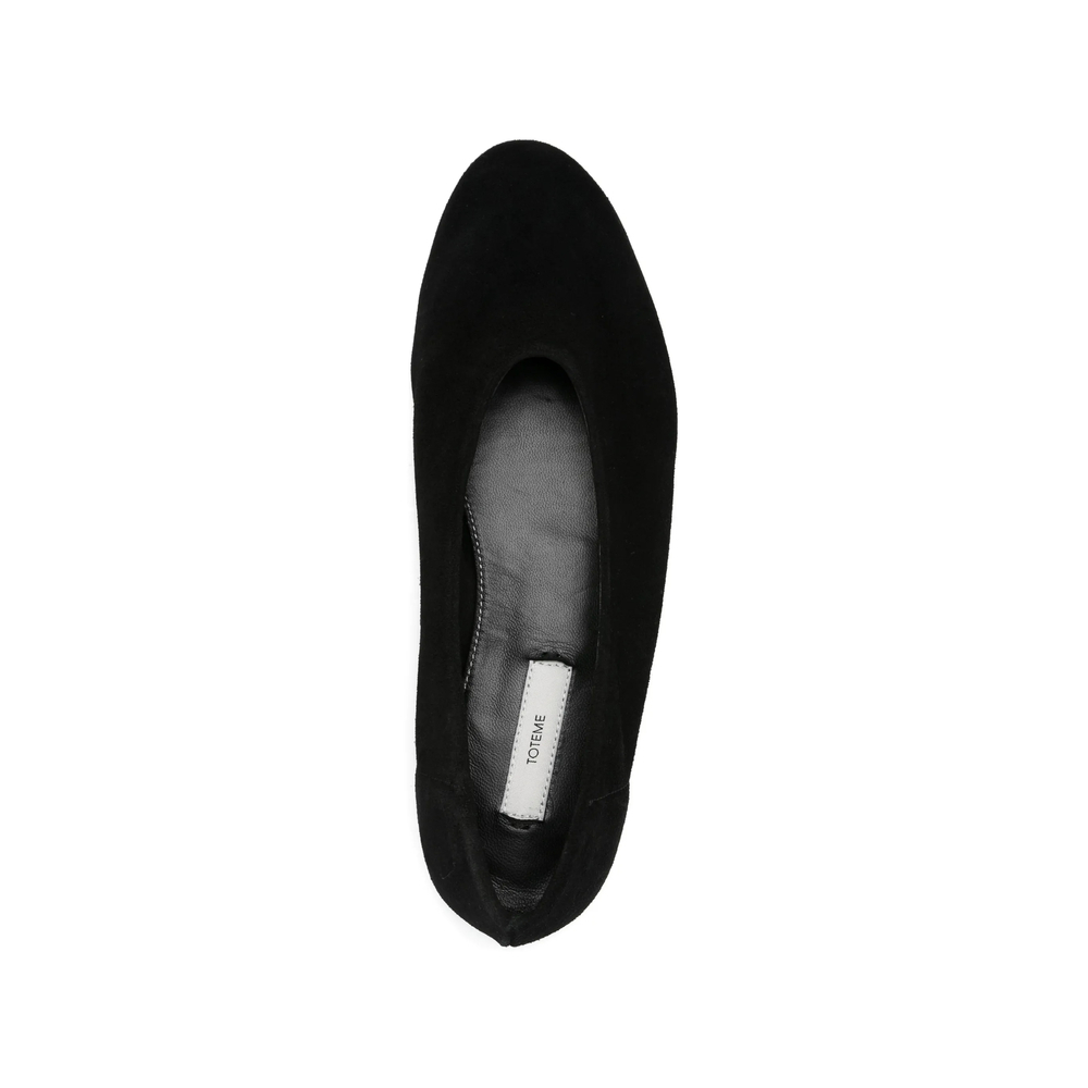 [TOTEME] Flat shoes SS26 262-WAS0313 LE0152-001 BLACK