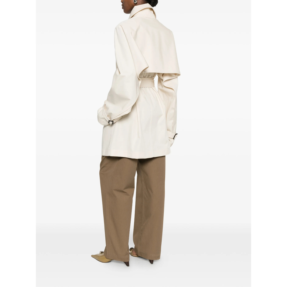 [TOTEME] Trench Coat SS26 262-WRO0288 FB0605-009 STONE