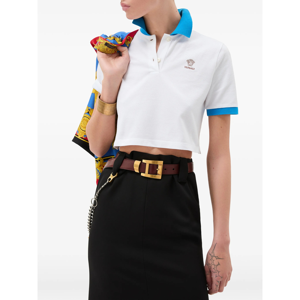 [Versace] T-shirts Short Sleeve SS26 1A17681 1024235 2W9H0