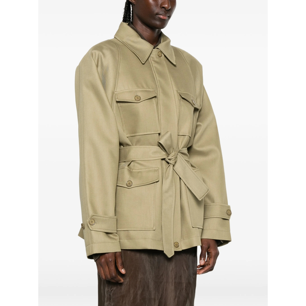 [THE FRANKIE SHOP] Casual Jacket FW26 KELIA  SAGE