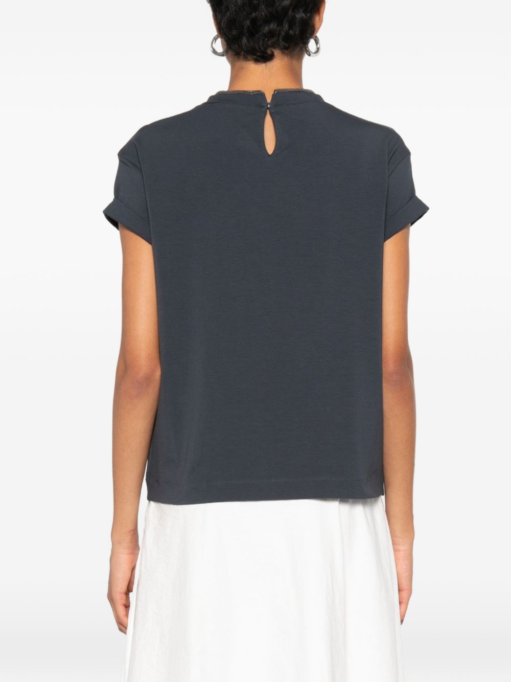 [Brunello Cucinelli] T-shirts Short Sleeve FW26 MPT18BD200C3186