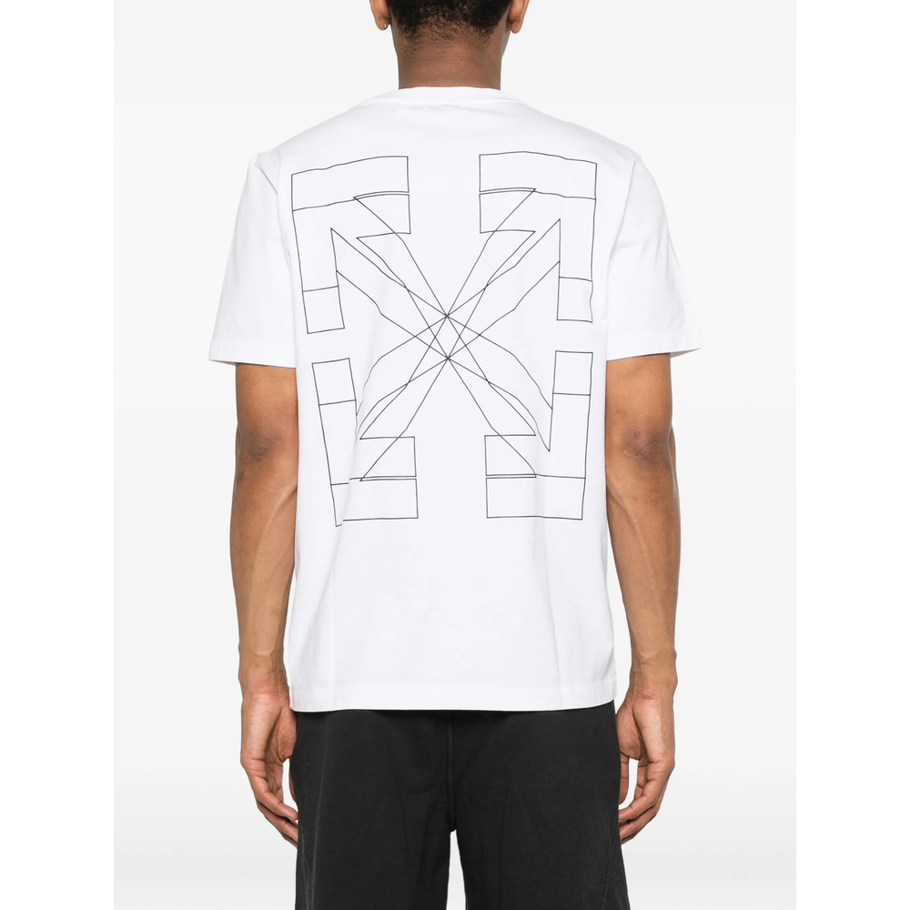 [Off-White] T-shirts Short Sleeve SS26 44MAA027S26 J003 100