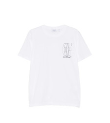 [Off-White] T-shirts Short Sleeve SS26 44MAA027S26 J003 100