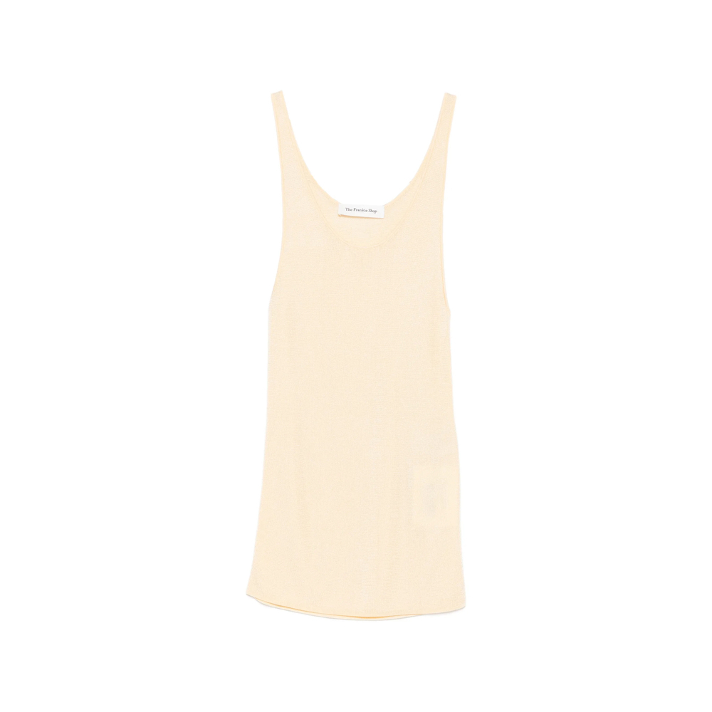 [THE FRANKIE SHOP] T-shirts Sleeveless FW26 RIVO  YELLO