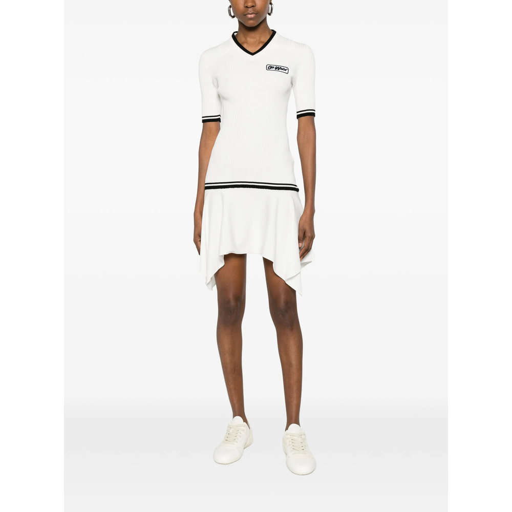 [Off-White] Short sleeve dress SS26 2HI12WS26KN I001 W102