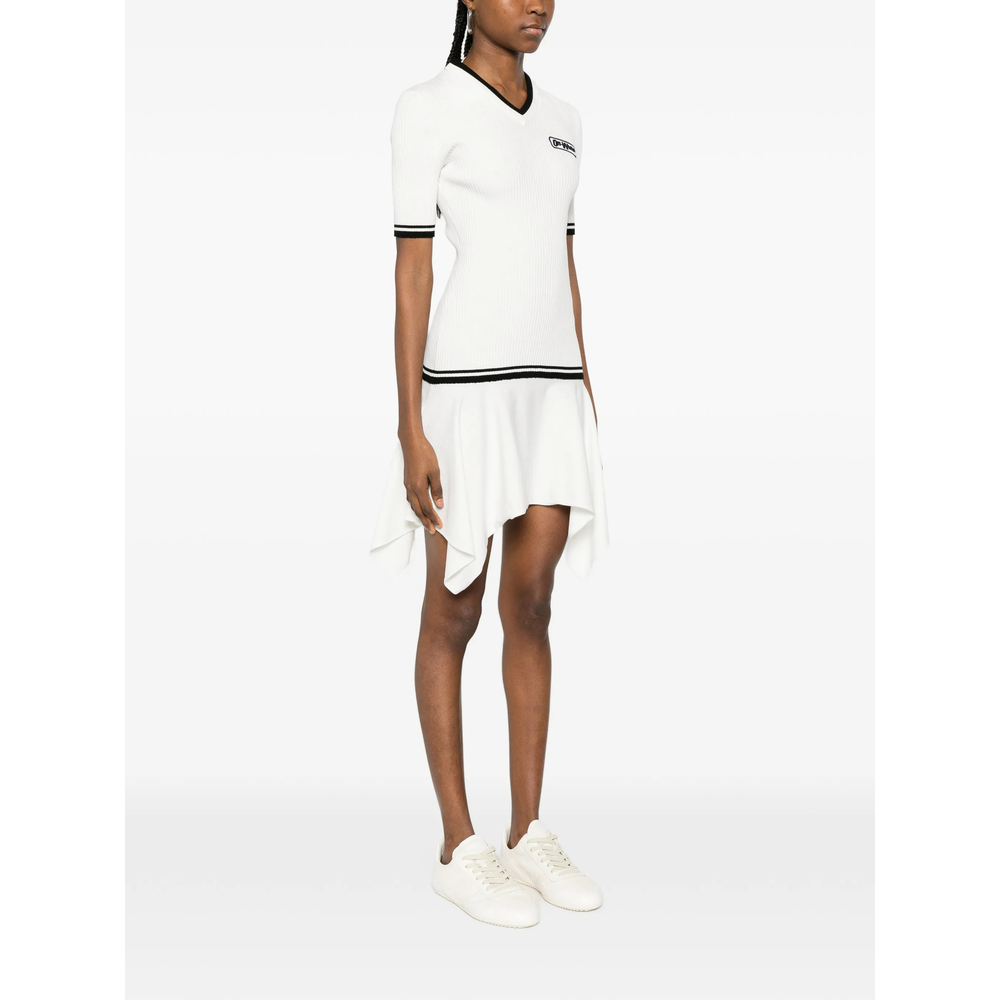 [Off-White] Short sleeve dress SS26 2HI12WS26KN I001 W102