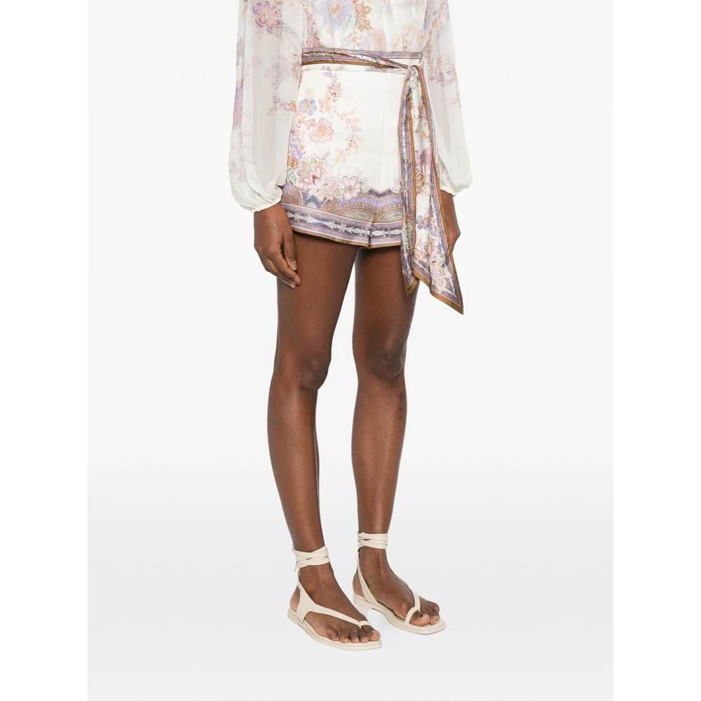 [Zimmermann] Shorts SS26 5214AS261  CRBLU