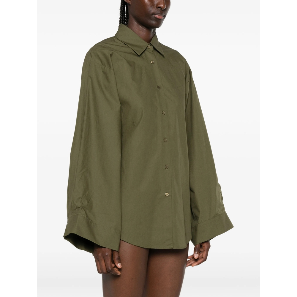 [THE FRANKIE SHOP] Shirts Long Sleeve FW26 TILA  OLIVE