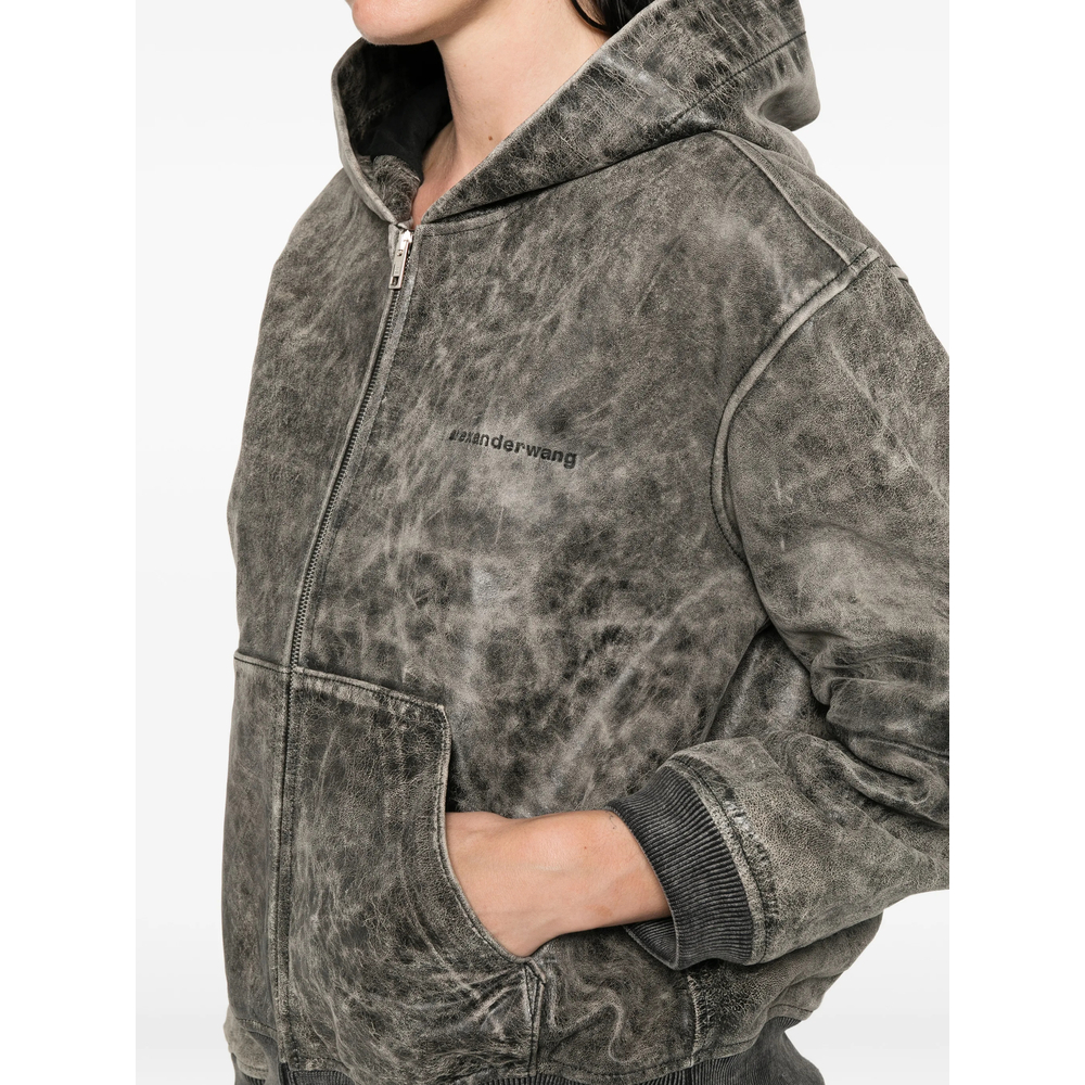 [ALEXANDER WANG] Leather Jacket SS26 1WC2262731  051A