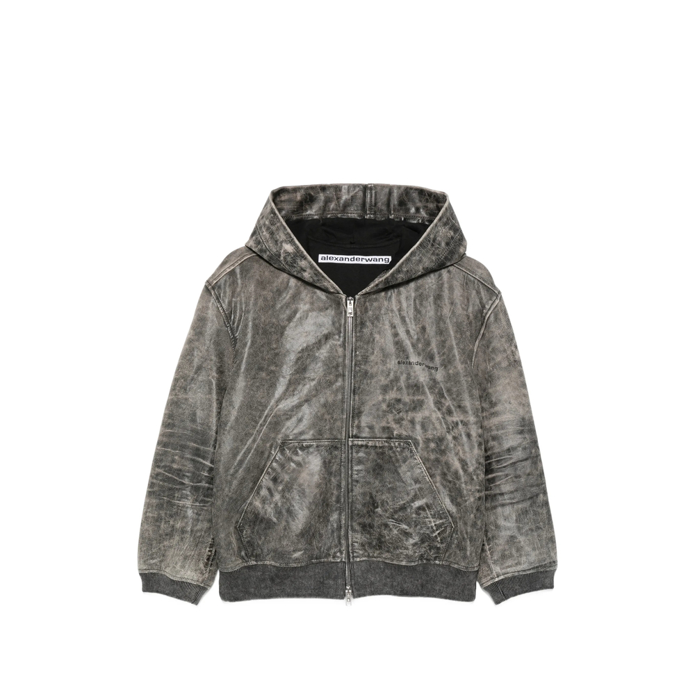 [ALEXANDER WANG] Leather Jacket SS26 1WC2262731  051A