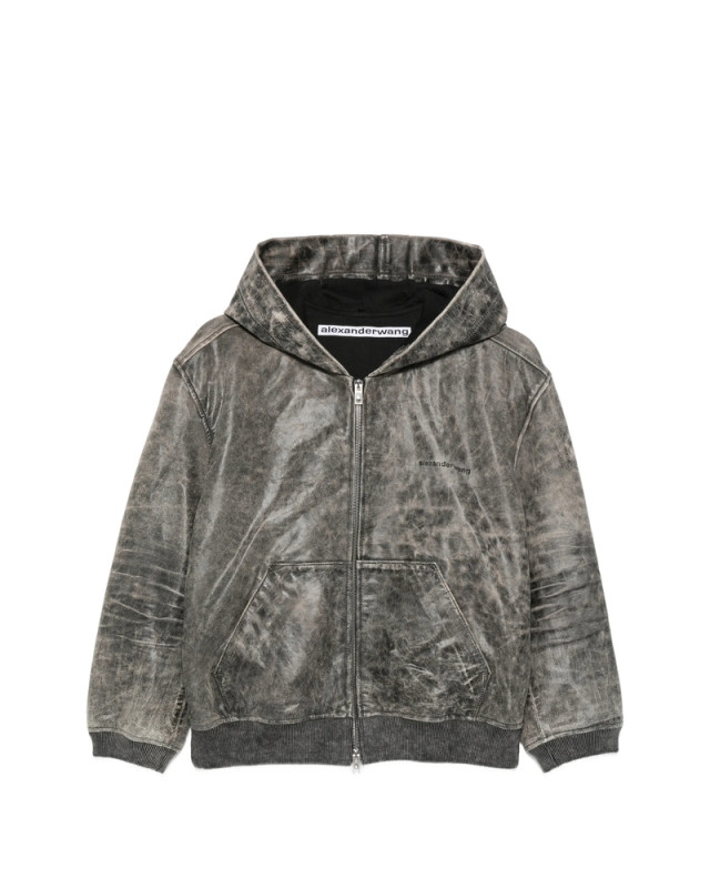 [ALEXANDER WANG] Leather Jacket SS26 1WC2262731  051A