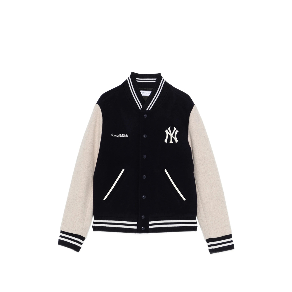 [SPORTY & RICH] Bomber jacket SS26 OW007610675BL  DKNAE