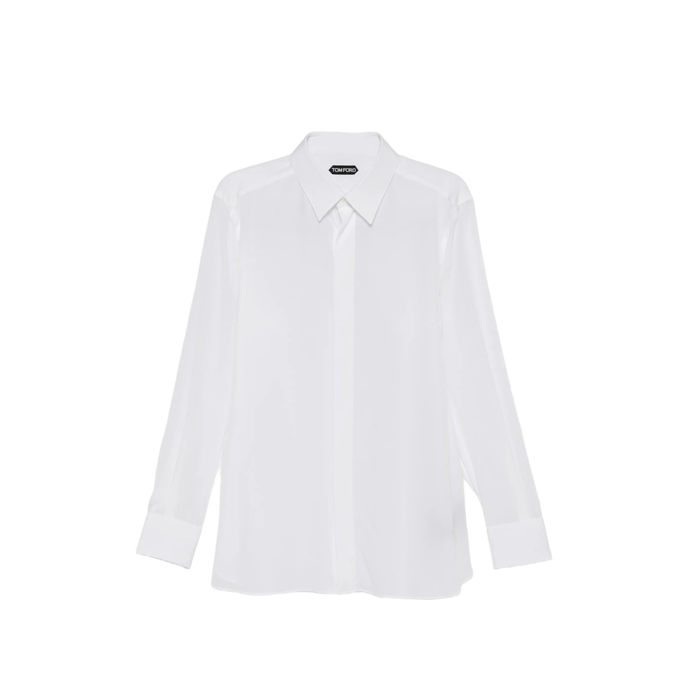 [Tom Ford] Shirts Long Sleeve SS26 SPS66 HRBF03 WAB