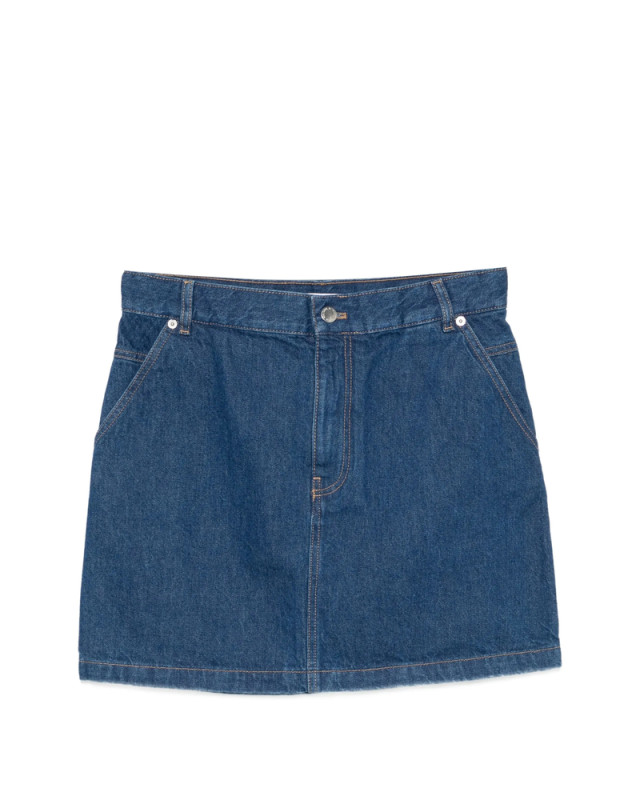 [MAISON KITSUNE] Mini skirt SS26 QW01501WD4023  WAIND