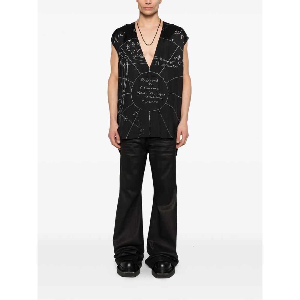 [Rick Owens] T-shirts Sleeveless SS26 RR01F2121 KP1 0911