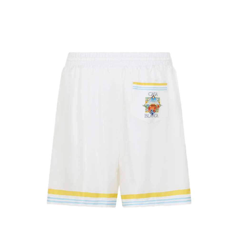 [Casablanca] Shorts SS26 SS26-TR-399 09 FLOWE