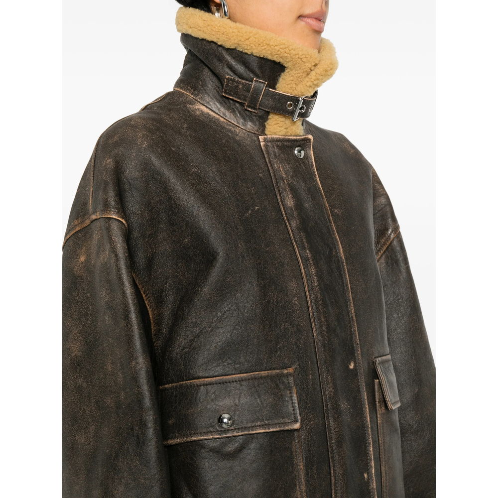 [KHAITE] Leather Jacket SS26 6075787 L787 950