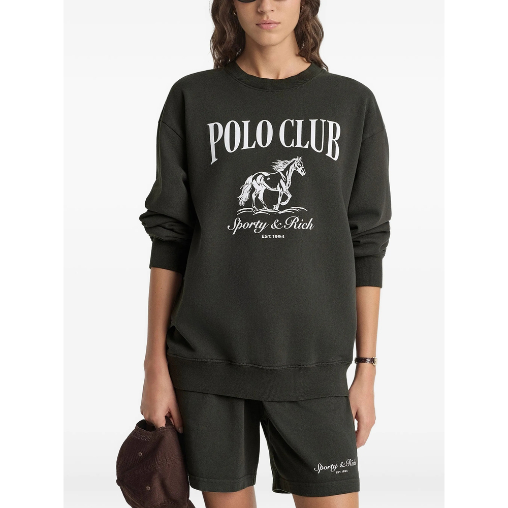 [SPORTY & RICH] Sweatshirt SS26 ST07165261BA  FADBK