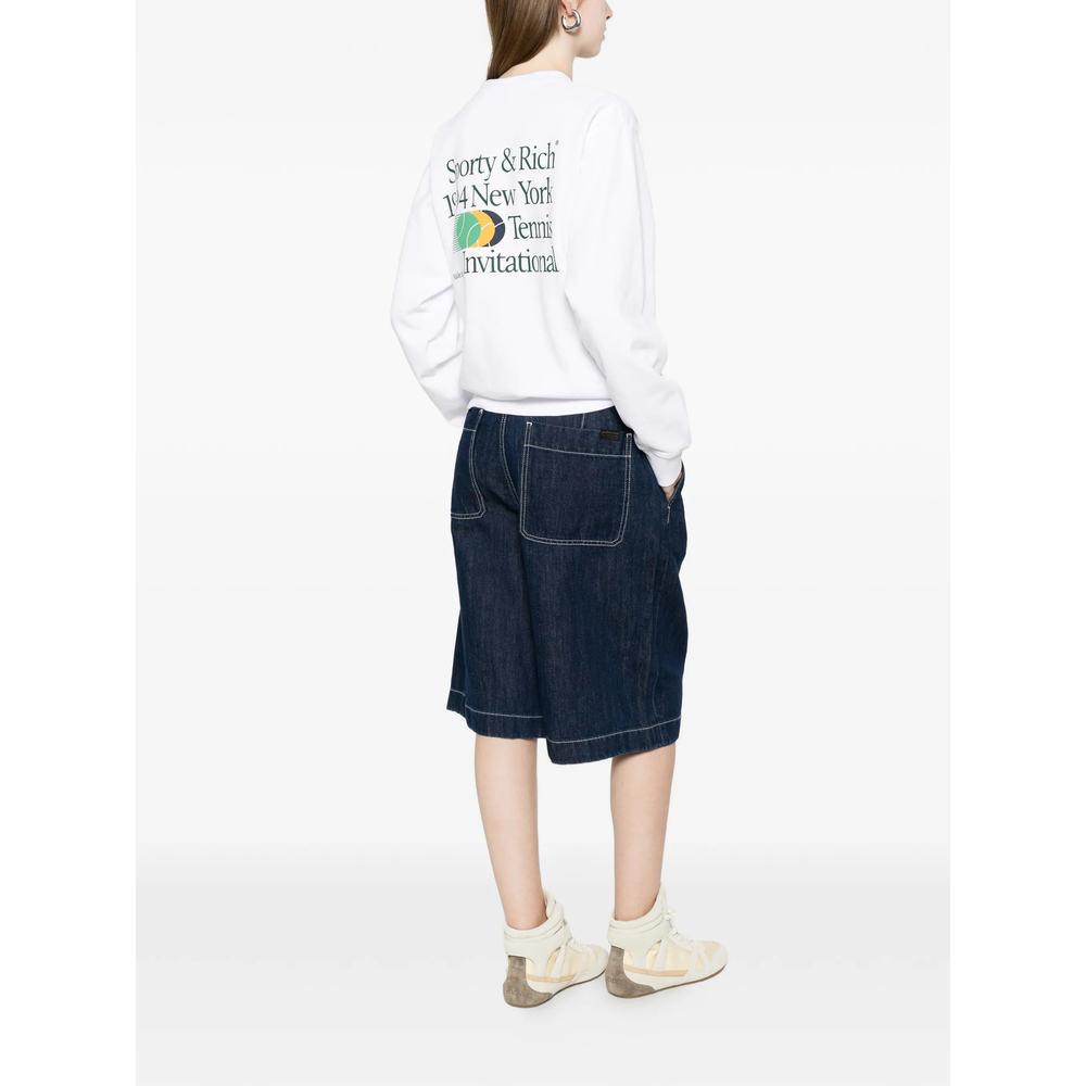 [SPORTY & RICH] Sweatshirt SS26 ST07161174WH  WHITE