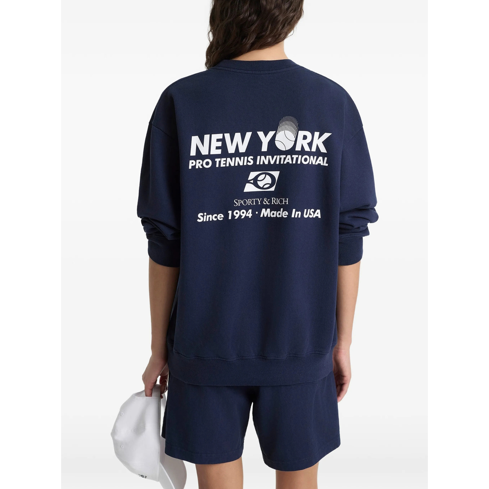 [SPORTY & RICH] Sweatshirt SS26 ST07161428BL  DKNAV