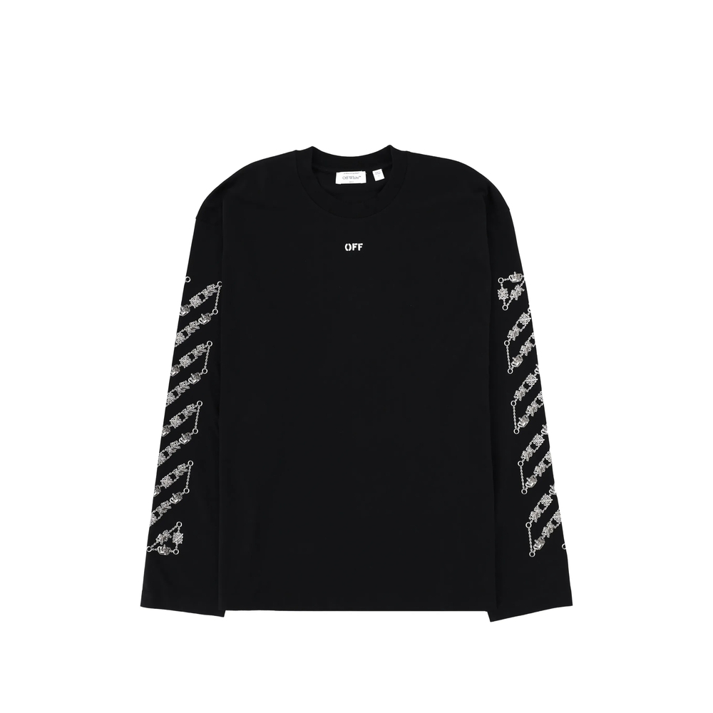 [Off-White] T-shirts Long Sleeve SS26 44MAB09CS26 J001 001