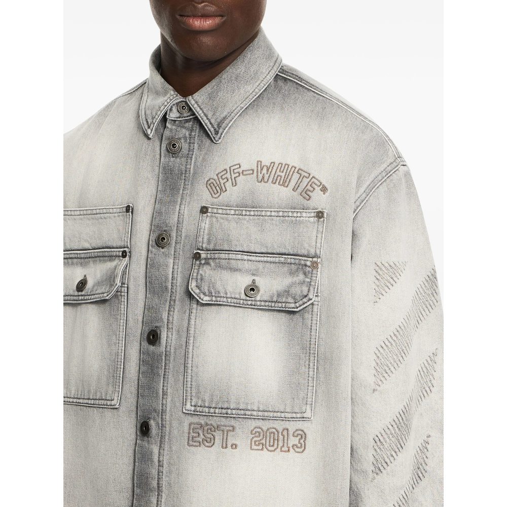 [Off-White] Denim jacket SS26 44MYD05VS26 D003 020