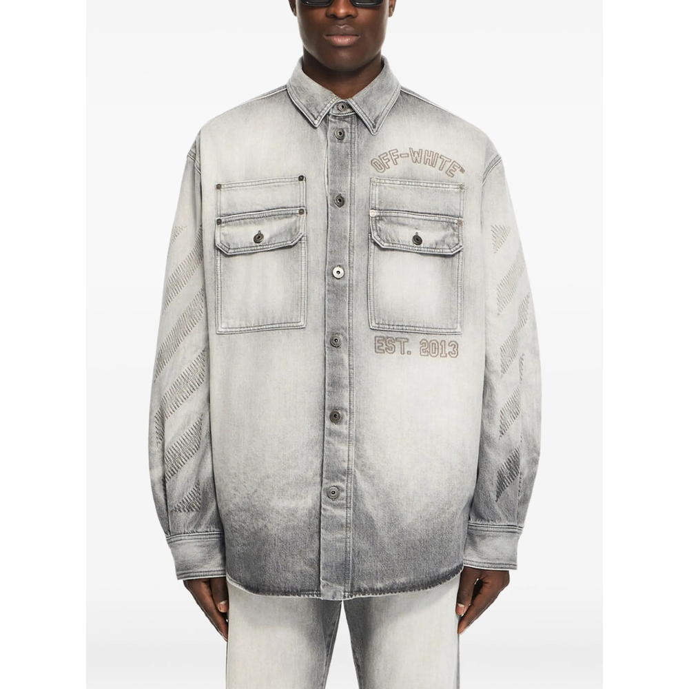[Off-White] Denim jacket SS26 44MYD05VS26 D003 020