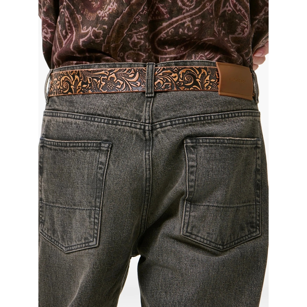 [Our Legacy] Belt SS26 A2268BP  BLACK