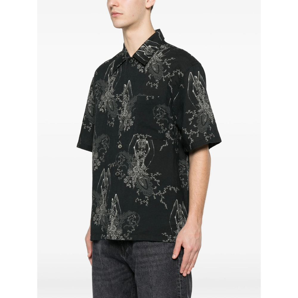 [Our Legacy] Shirts Short Sleeve SS26 M2262EDP  DEATH