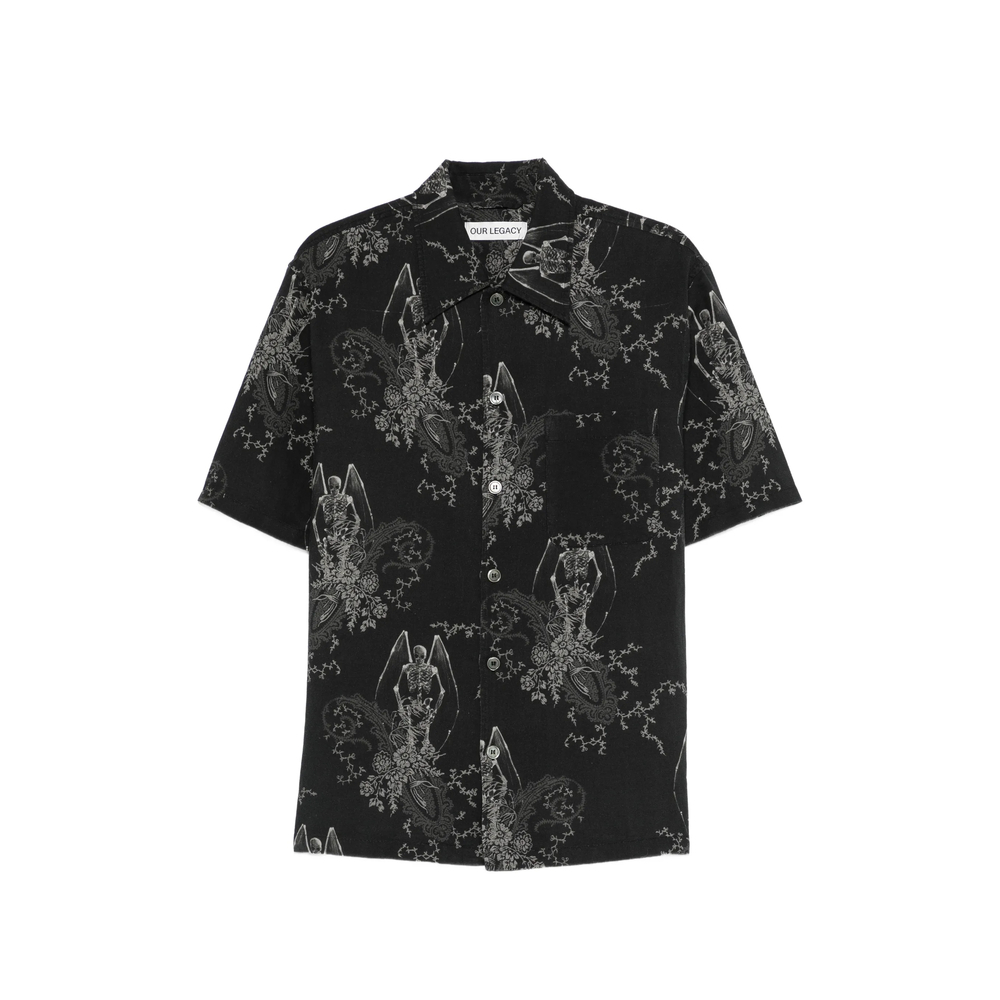 [Our Legacy] Shirts Short Sleeve SS26 M2262EDP  DEATH