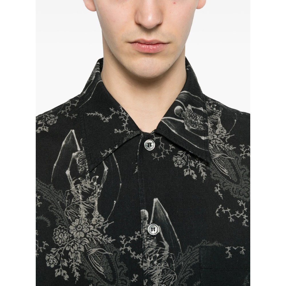 [Our Legacy] Shirts Short Sleeve SS26 M2262EDP  DEATH