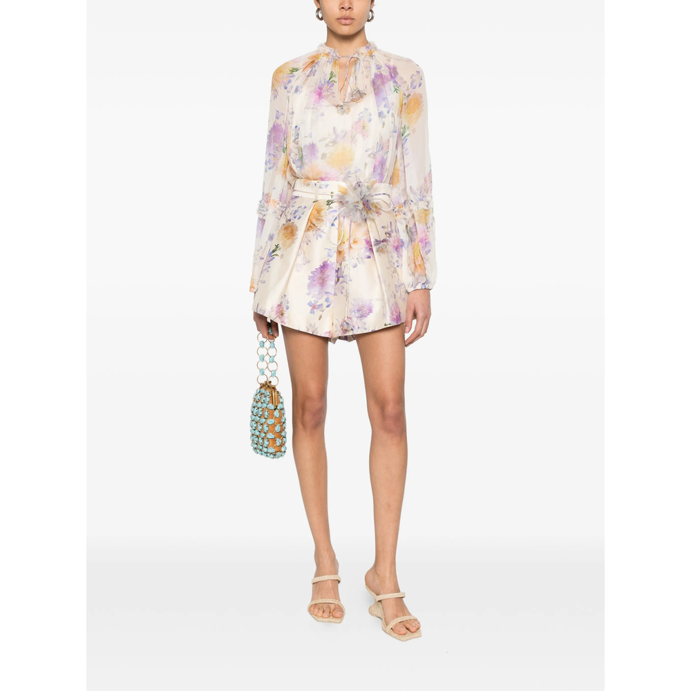 [Zimmermann] Shorts SS26 7922AS261  CREAM