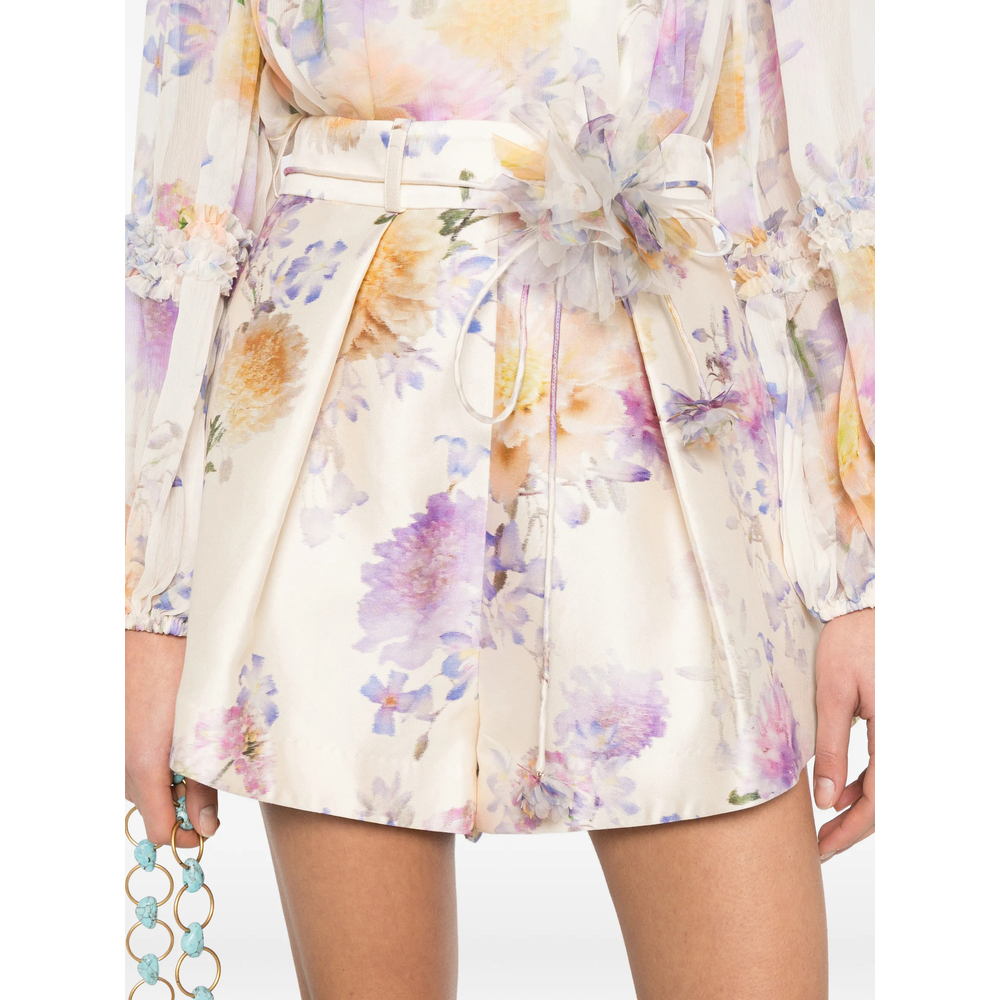 [Zimmermann] Shorts SS26 7922AS261  CREAM