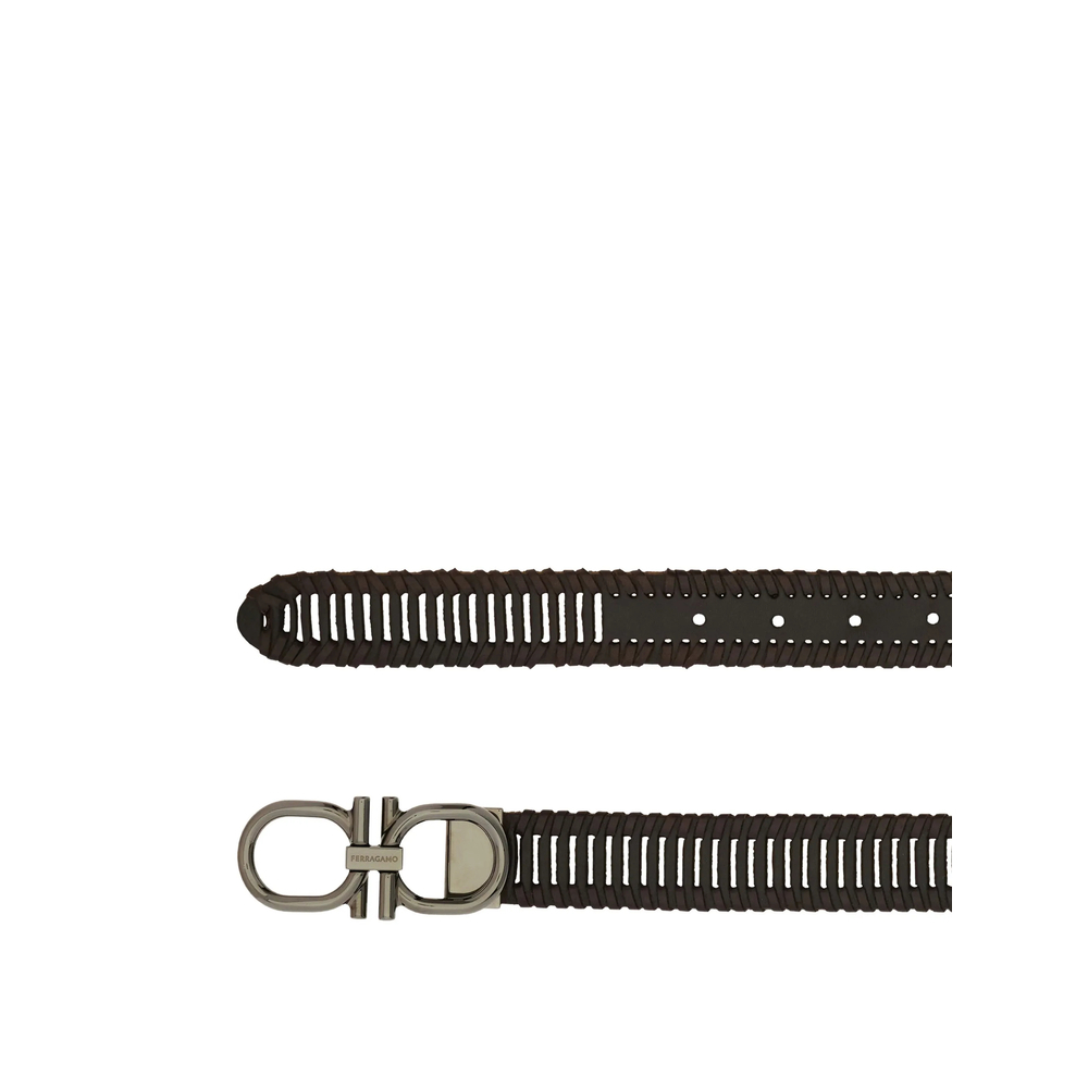 [Ferragamo] Belt SS26 670710 0793316- NERO