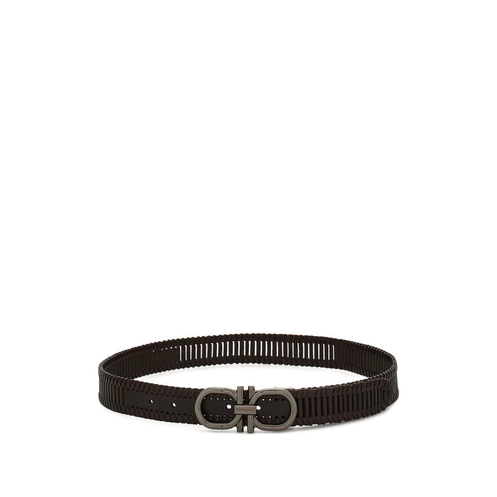 [Ferragamo] Belt SS26 670710 0793316- NERO