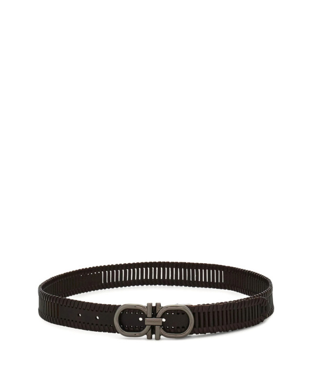 [Ferragamo] Belt SS26 670710 0793316- NERO