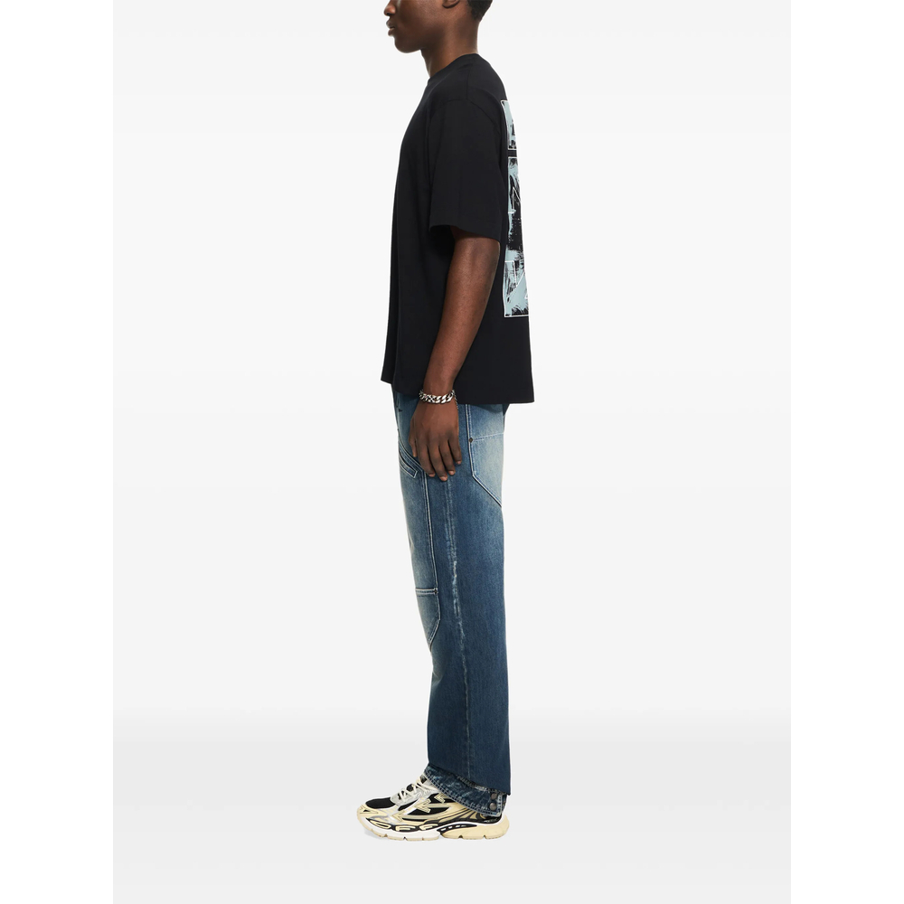 [Off-White] T-shirts Short Sleeve SS26 44MAA120S26 J00J 001