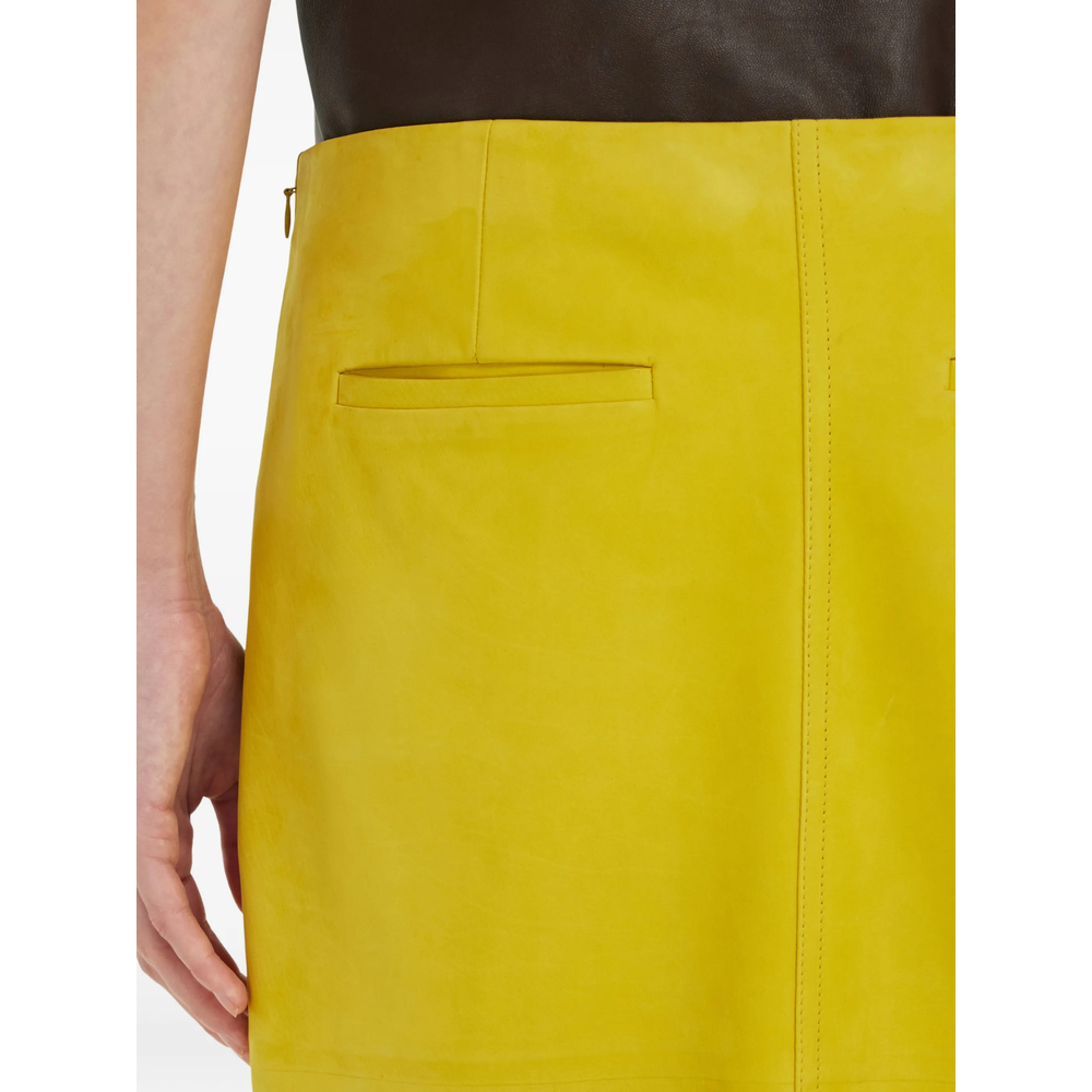 [Ferragamo] Long skirt SS26 13I094 0793105 GIALL