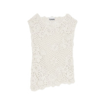[GANNI] T-shirts Sleeveless SS26 A1070128  135