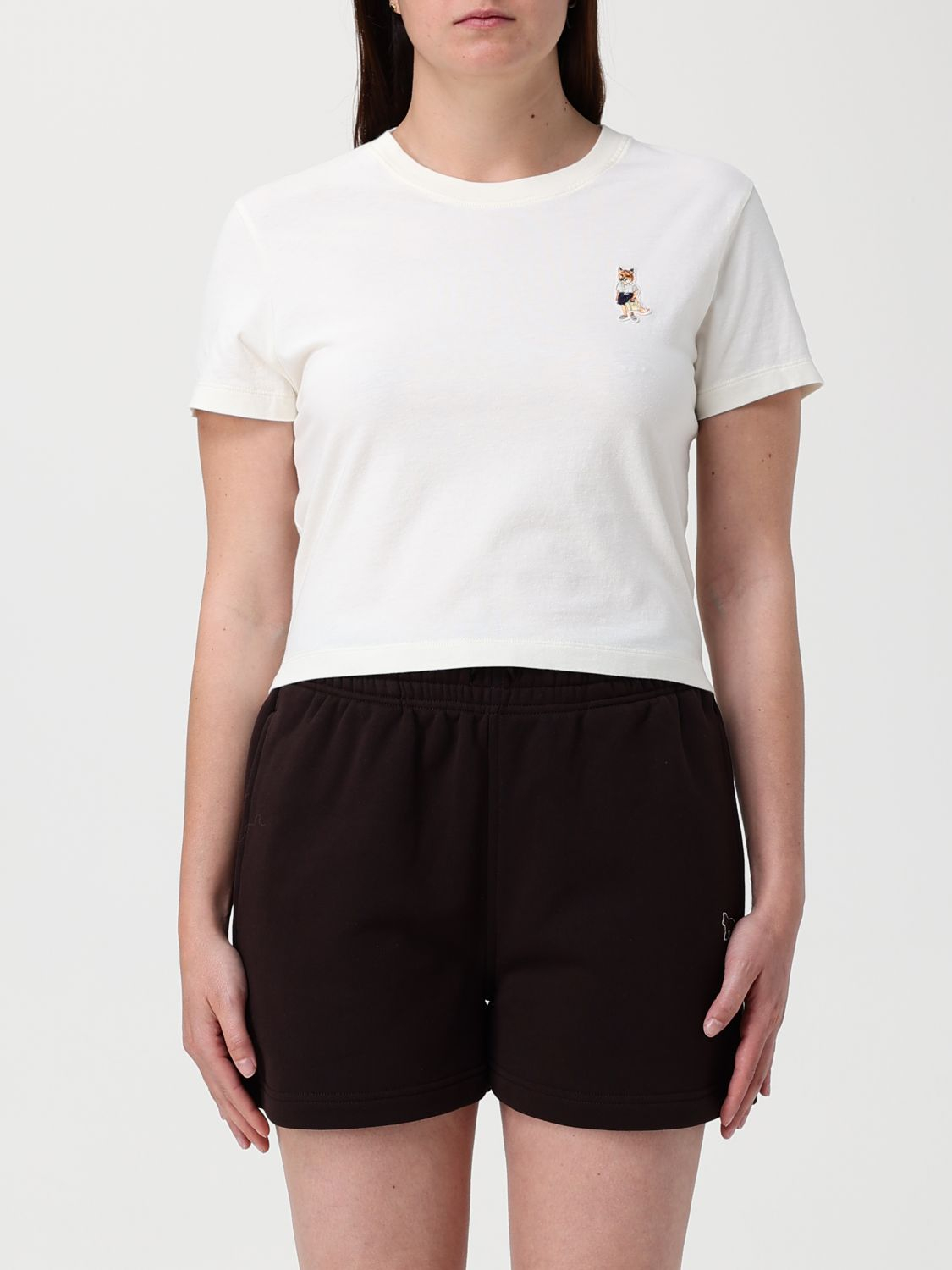 [MAISON KITSUNE] T-shirts Short Sleeve SS26 QW00113KJ7026 0443