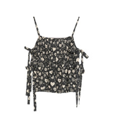 [R13] Tank top SS26 R13WR570 R705B BLACK
