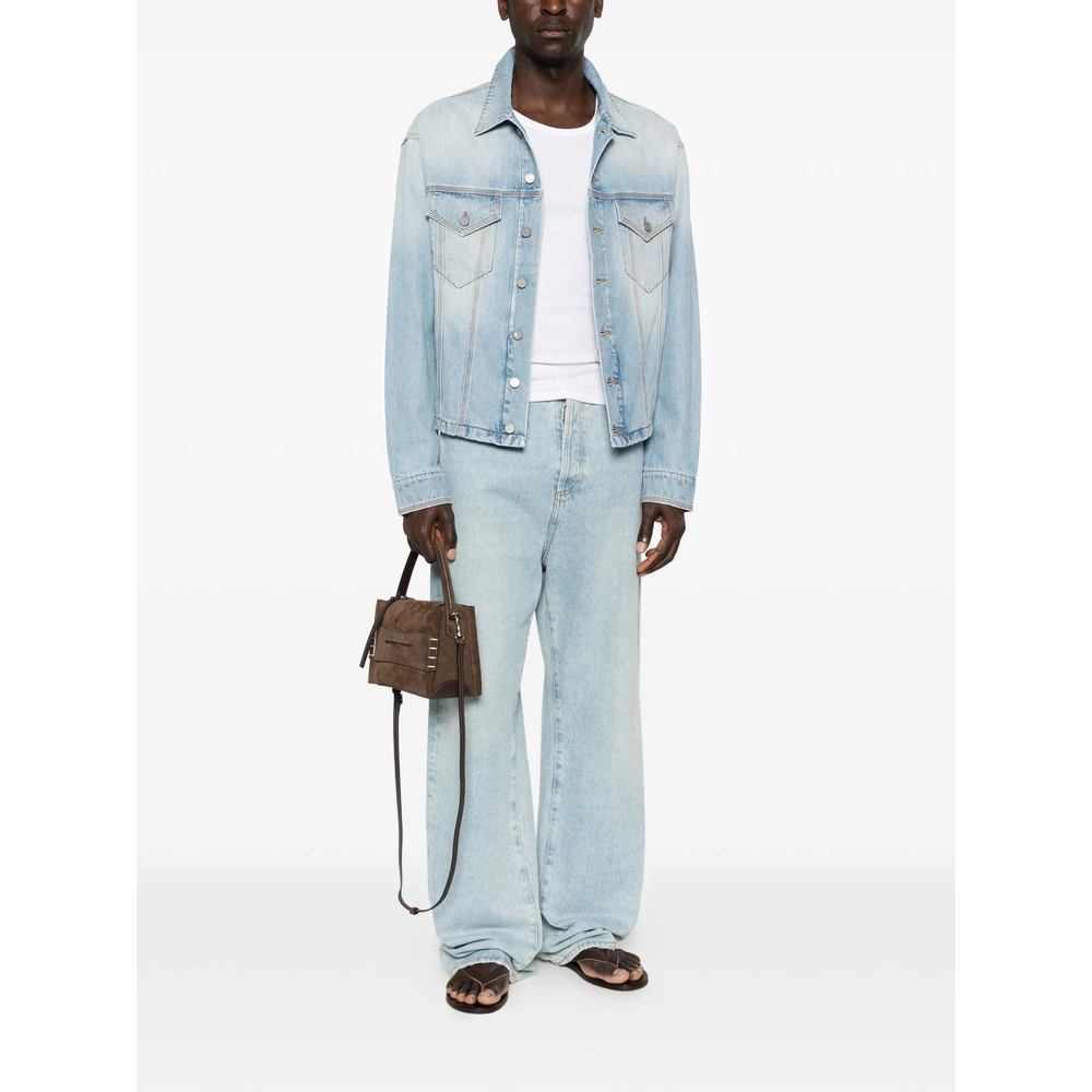 [ERL] Denim jacket SS26 ERL12J001  BLUE